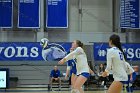 VB vs MHC  Wheaton Women's Volleyball vs Mount Holyoke College. - Photo by Keith Nordstrom : Wheaton, Volleyball, VB